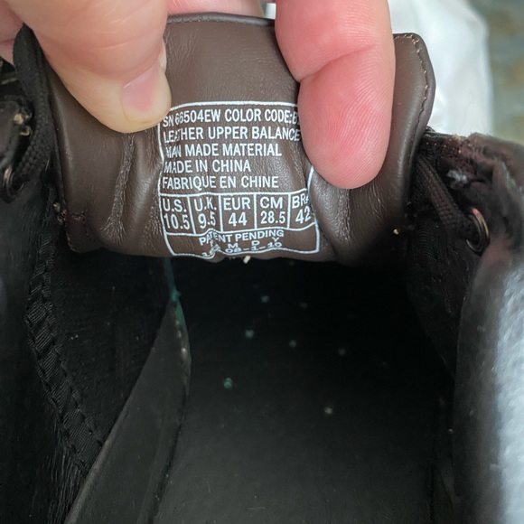 EUC Men's Skechers Shape Ups Lace Up Soft Leather Black Shoes Si… - Picture 6 of 14